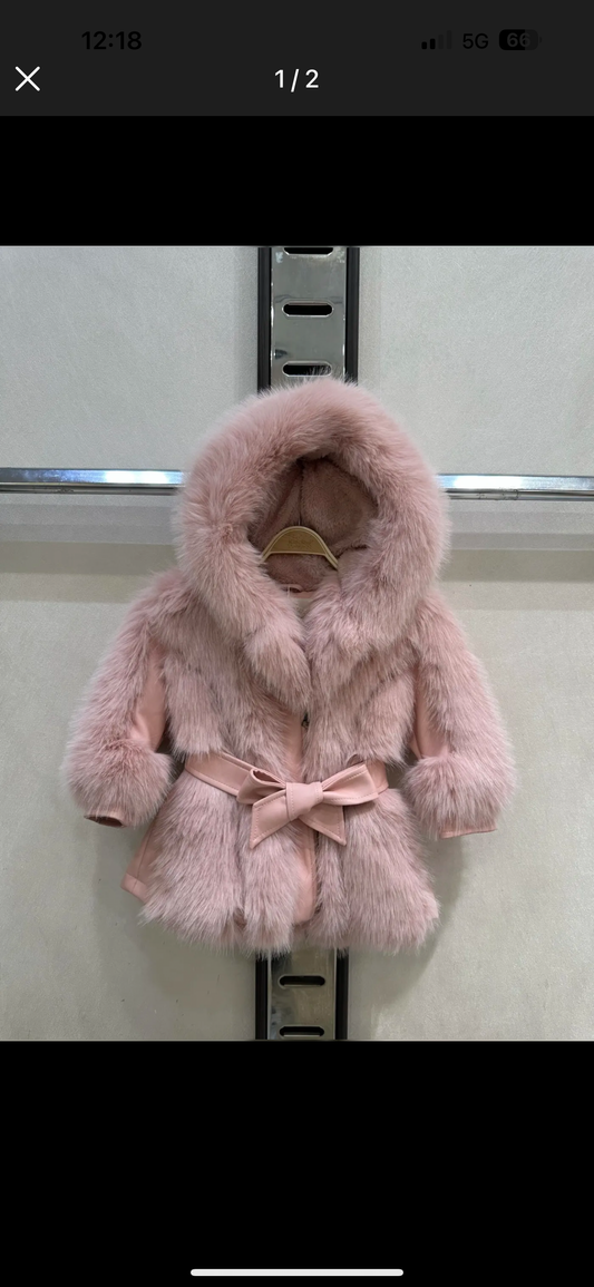 Pelliccia bimba 1/5 anni